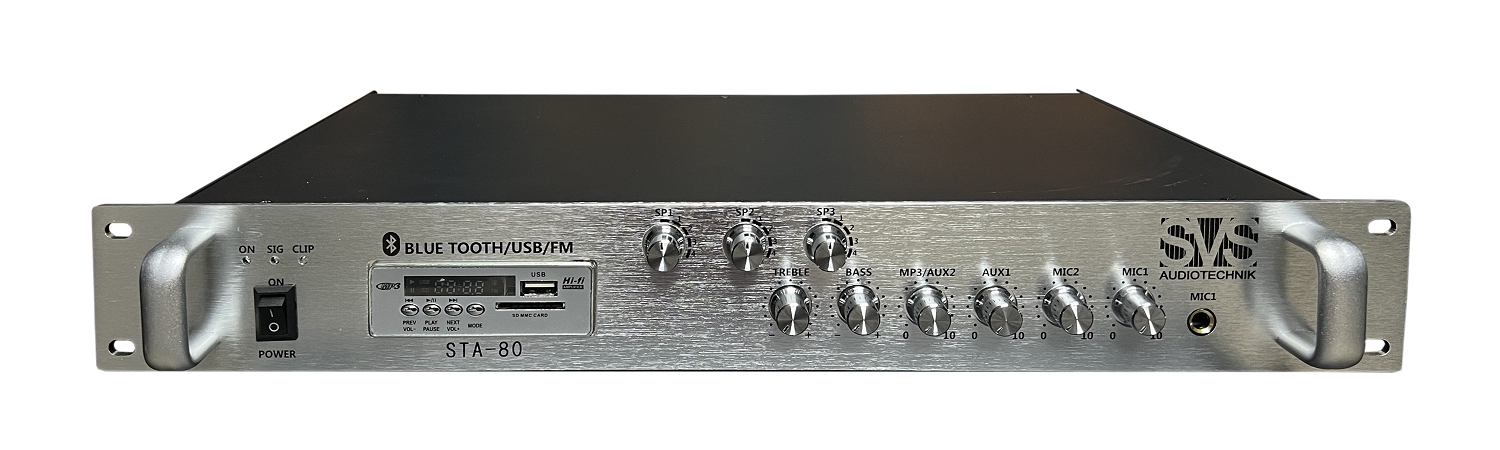 SVS Audiotechnik STA-80 Микшер-усилитель для систем Public Address в Чистополе