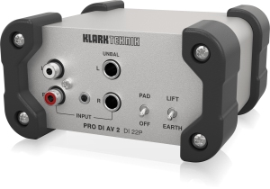 Klark Teknik DI 22P пассивный стерео директ-бокс в Чистополе